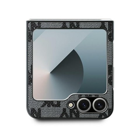 DKNY DKHCZF6PCPTSSK Z Flip6 F741 / Z Flip7 FE czarny/black chequered pattern printed stripes