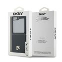 DKNY DKHCZF6PSMCSLK Z Flip6 F741 czarny/black lether Matal Stack Logo