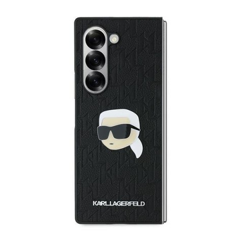 Karl Lagerfeld KLHCZFD6PGKSKIHK Z Fold6 F956 czarny/black hardcase Saffiano Monogram Head Pin