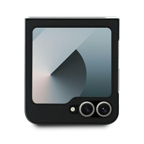 Mercedes MEHMZF623RBGVK Z Flip6 F741 / Z Flip7 FE czarny/black Leather Wood Imitation MagSafe