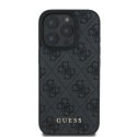 Guess GUHCP16LG4GFGR iPhone 16 Pro czarny/black HC PU 4G Classic