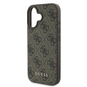 Guess GUHCP16MG4GFBR iPhone 16 Plus brązowy/brown HC PU 4G Classic