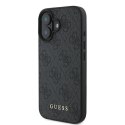 Guess GUHCP16MG4GFGR iPhone 16 Plus czarny/black HC PU 4G Classic