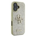 Guess GUHCP16MHG4SGD iPhone 16 Plus złoty/gold HC Fixed Glitter Big 4G