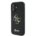 Guess GUHCP16MHG4SGK iPhone 16 Plus czarny/black HC Fixed Glitter Big 4G