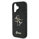 Guess GUHCP16MHG4SGK iPhone 16 Plus czarny/black HC Fixed Glitter Big 4G