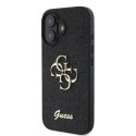 Guess GUHCP16SHG4SGK iPhone 16 6,1" czarny/black HC Fixed Glitter Big 4G