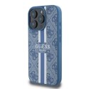 Guess GUHMP16XP4RPSB iPhone 16 Pro Max niebieski/blue MagSafe 4G Printed Stripes