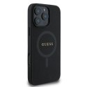 Guess GUHMP16XPSAHMCK iPhone 16 Pro Max czarny/black HC MagSafe PU Saffiano Classic Logo