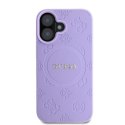 Guess GUHMP16SPSAPSMEU iPhone 16 6,1" fioletowy/purple HC MagSafe Safiano Peony Classic Logo