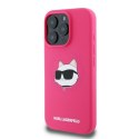 Karl Lagerfeld KLHMP16XSCHPPLF iPhone 16 Pro Max fuksja/fuschia HC MagSafe Sil Choupette Head Print