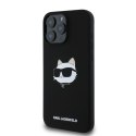 Karl Lagerfeld KLHMP16XSCHPPLK iPhone 16 Pro Max czarny/black HC MagSafe Sil Choupette Head Print