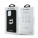 Karl Lagerfeld KLHMP16XSCHPPLK iPhone 16 Pro Max czarny/black HC MagSafe Sil Choupette Head Print