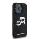 Karl Lagerfeld KLHMP16XSKCHPPLK iPhone 16 Pro Max czarny/black HC MagSafe Sil Double Heads Print