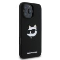 Karl Lagerfeld KLHMP16LSCHPPLK iPhone 16 Pro czarny/black HC MagSafe Sil Choupette Head Print