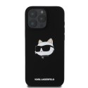 Karl Lagerfeld KLHMP16LSCHPPLK iPhone 16 Pro czarny/black HC MagSafe Sil Choupette Head Print