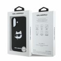 Karl Lagerfeld KLHMP16SSCHPPLK iPhone 16 czarny/black HC MagSafe Sil Choupette Head Print