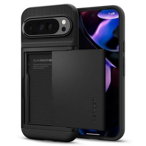 Spigen Slim Armor CS Google Pixel 9 Pro XL czarny/black ACS07729