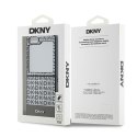 DKNY nakładka do Samsung Galaxy Z Flip6 DK000220 brązowa Repeat Pattern Bottom Stripe