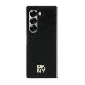 DKNY nakładka do Samsung Galaxy Z Fold6 DK000229 czarna Repeat Pattern Stack Logo