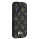 Guess GUHMP16MPGPYSK iPhone 16 Plus czarny/black HC MagSafe PU Peony Script