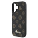 Guess GUHMP16MPGPYSK iPhone 16 Plus czarny/black HC MagSafe PU Peony Script