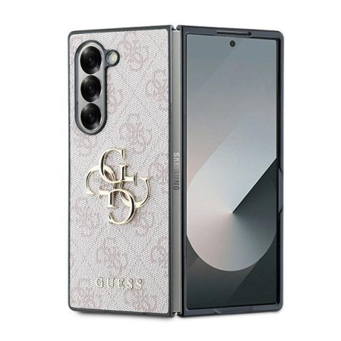 Guess nakładka do Samsung Galaxy Z Fold6 GUE003742 różowa 4G Metal Logo