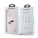 Karl Lagerfeld KLHMP16MSKCHPPLP iPhone 16 Plus różowy/pink HC MagSafe Sil Double Heads Print