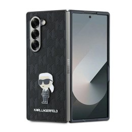 Karl Lagerfeld nakładka do Samsung Galaxy Z Fold6 KF002204 czarna Saffiano Ikonik Pin