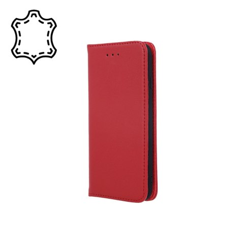 Etui skórzane Smart Pro do iPhone 12 / 12 Pro 6,1" bordowe