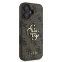 Guess GUHCP16L4GMGBR iPhone 16 Pro 6.3" brązowy/brown hardcase 4G Big Logo