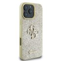 Guess GUHCP16LHG4SGD iPhone 16 Pro 6.3" złoty/gold hardcase Fixed Glitter Big 4G