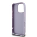 Guess GUHCP16LPSQSQSU iPhone 16 Pro 6.3" jasnofioletowy/light purple hardcase Quilted Metal Logo