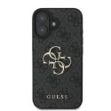 Guess GUHCP16S4GMGGR iPhone 16 6.1" czarny/black hardcase 4G Big Logo