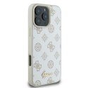 Guess GUHMP16XPGPYSH iPhone 16 Pro Max 6.9" biały/white hardcase Peony Script Logo MagSafe