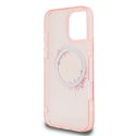 Guess GUHMP16LHFWFCP iPhone 16 Pro 6.3" różowy/pink hardcase IML Flowers Wreath MagSafe