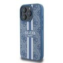 Guess GUHMP16LP4RPSB iPhone 16 Pro 6.3" niebieski/blue hardcase 4G Printed Stripes MagSafe