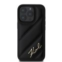 Karl Lagerfeld KLHCP16XPQDSMGK iPhone 16 Pro Max 6.9" czarny/black hardcase Quilted Signature