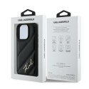 Karl Lagerfeld KLHCP16XPQDSMGK iPhone 16 Pro Max 6.9" czarny/black hardcase Quilted Signature