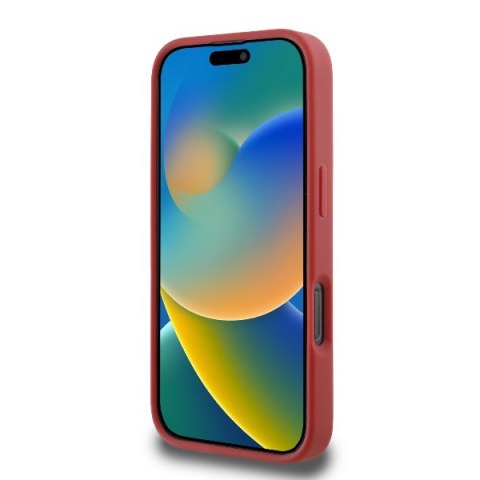 Karl Lagerfeld KLHCP16XPQDSMGR iPhone16 Pro Max 6.9" czerwony/red hardcase Quilted Signature