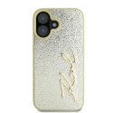 Karl Lagerfeld KLHCP16SPFMFBKMD iPhone 16 6.1" złoty/gold hardcase Metal Signature