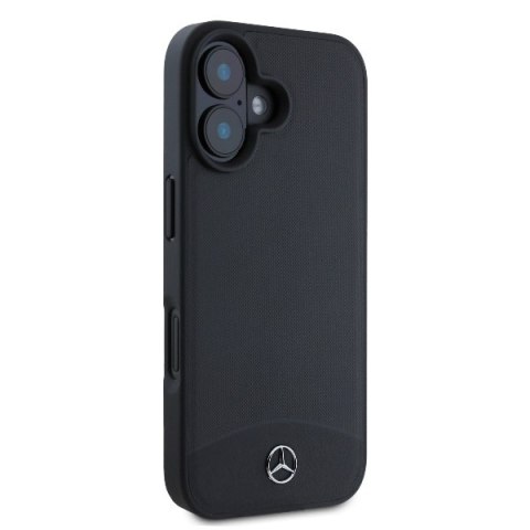 Mercedes MEHCP16MARMBK iPhone 16 Plus 6.7" czarny/black hardcase Leather Urban