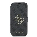 Guess GUBKP16L4GMGGR iPhone 16 Pro 6.3" czarny/black book 4G Metal Logo