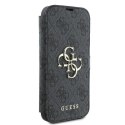 Guess GUBKP16L4GMGGR iPhone 16 Pro 6.3" czarny/black book 4G Metal Logo