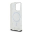 Guess GUHMP16LH4DTEH iPhone 16 Pro 6.3" biały/white hardcase IML 4G Background MagSafe