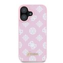 Guess nakładka do iPhone 16 6,1" GUHMP16SPGPYSP różowa hardcase Peony Script MagSafe