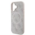 Guess nakładka do iPhone 16 Plus 6,7" GUHMP16MG4GFRP różowa hardcase 4G Ring Classic Logo MagSafe