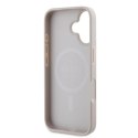 Guess nakładka do iPhone 16 Plus 6,7" GUHMP16MG4GFRP różowa hardcase 4G Ring Classic Logo MagSafe