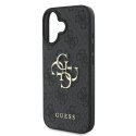 Guess nakładka 4G Big Logo do iPhone 16 6,1" GUHCP16S4GMGGR czarna