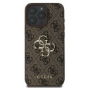 Guess nakładka 4G Big Logo do iPhone 16 Pro 6,3" GUHCP16L4GMGBR brązowa